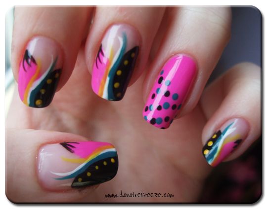 Nail Design Abstract