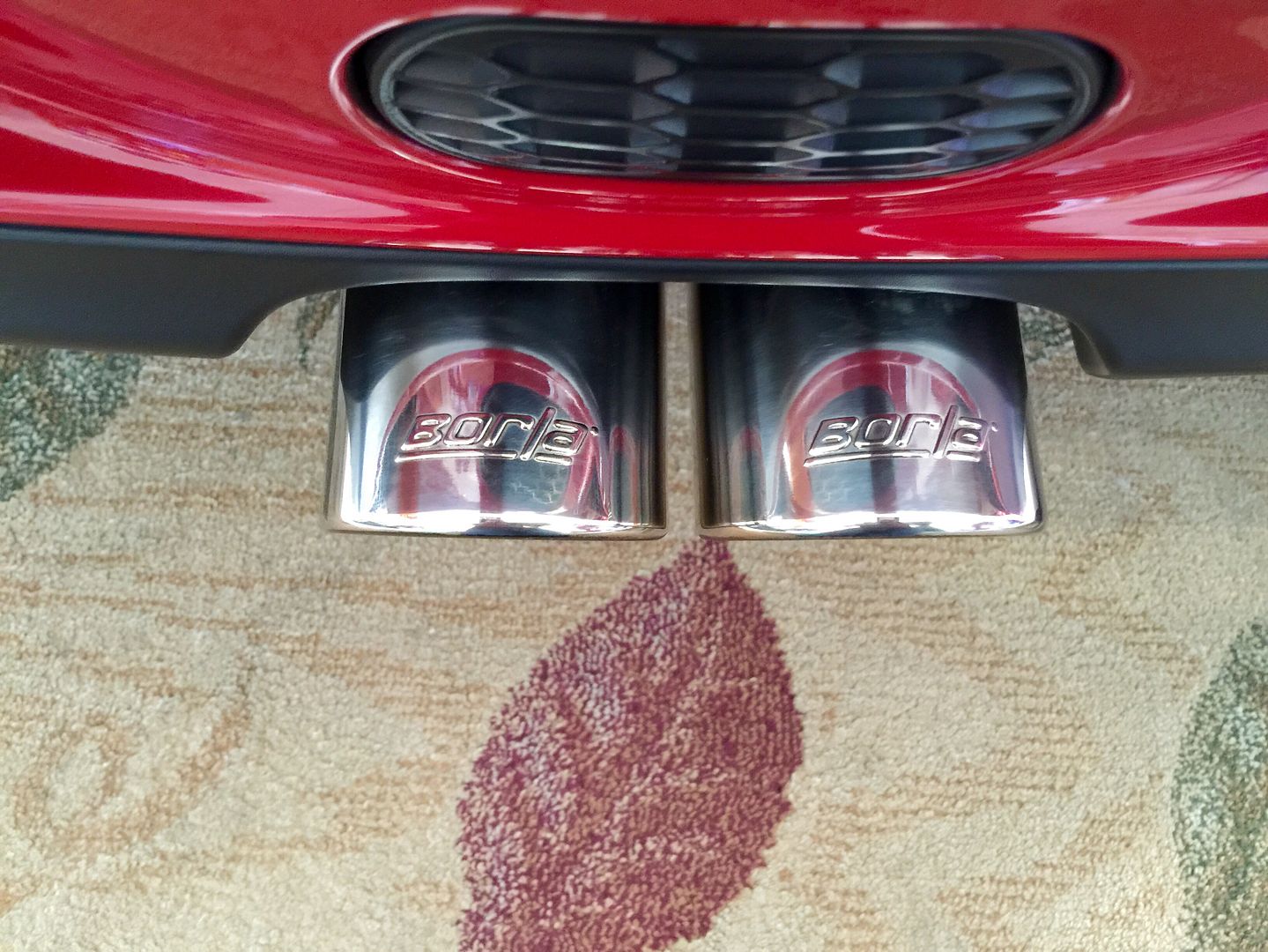 Should I trim the hair around my exhaust pipe?