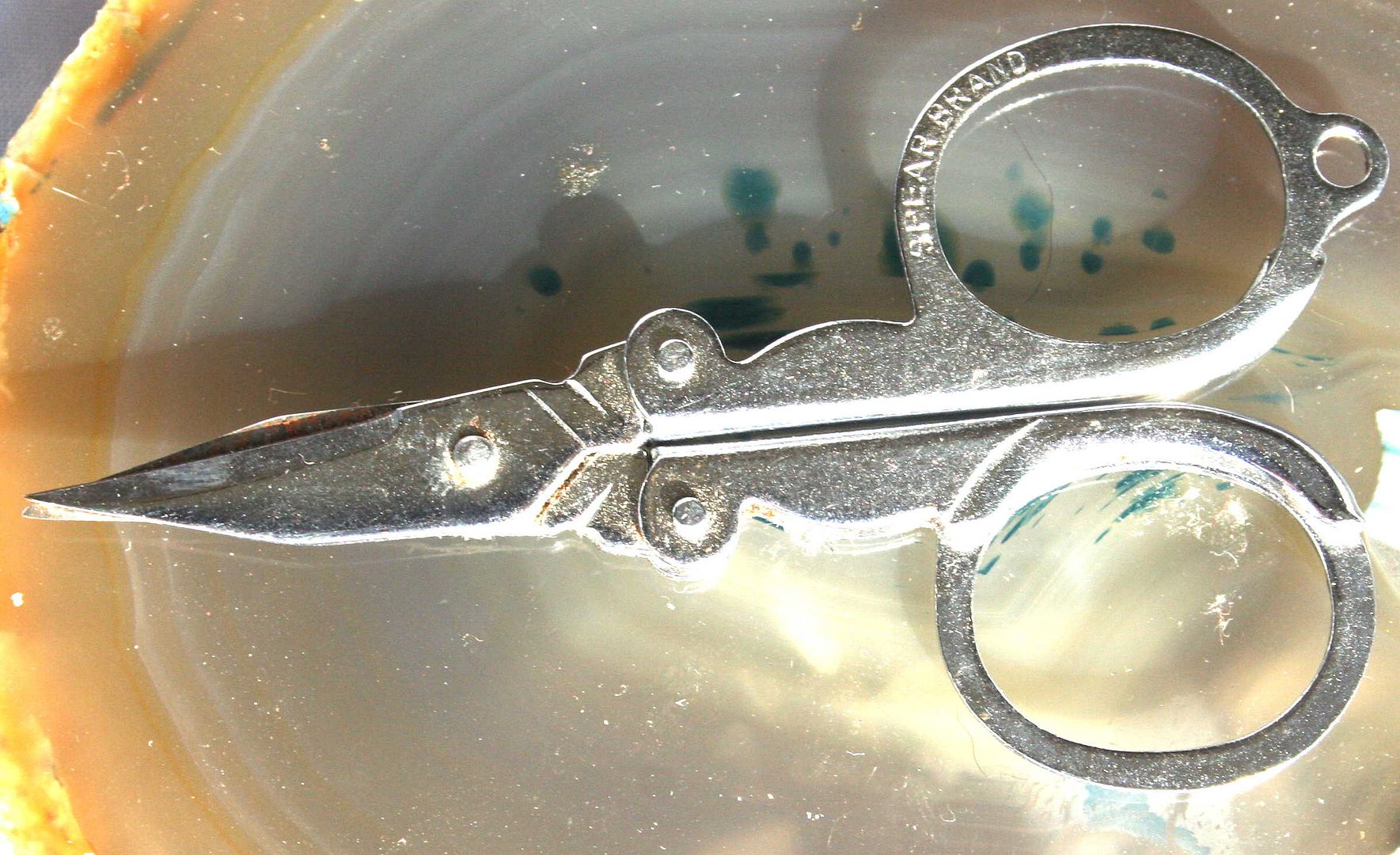 2 PAIRS VINTAGE SPEAR BRAND FOLDING SCISSORS MINIATURE eBay