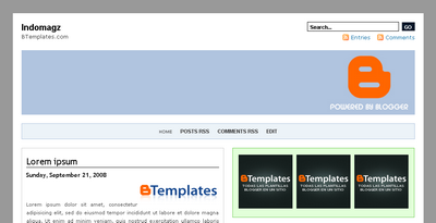 Indomagz Blogger Template
