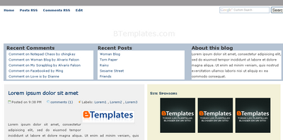 Tekikon Blogger Template