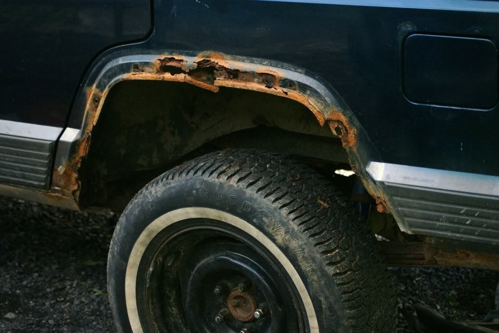 Rusted pannels under fender flares, what are my options... pics inside NAXJA Forums North