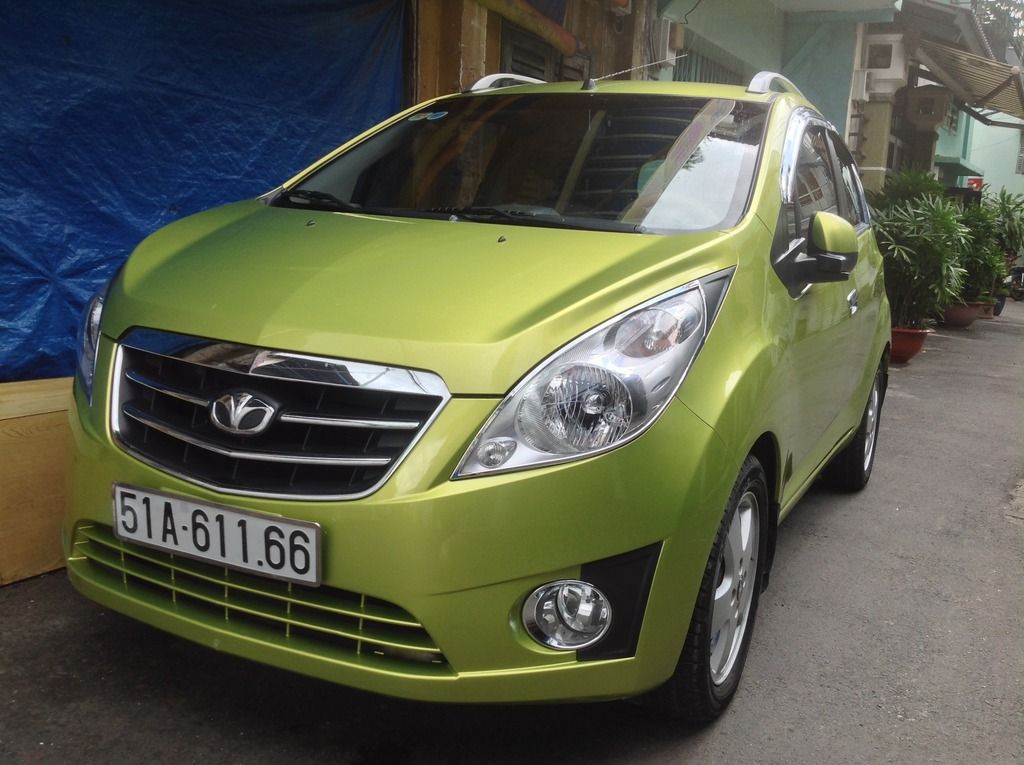 Matiz groove 1.0 nhập at sx 2009 màu xanh cốm, giá 300tr
