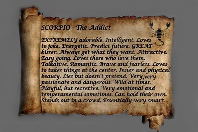 Scorpio Scroll Pictures, Images and Photos