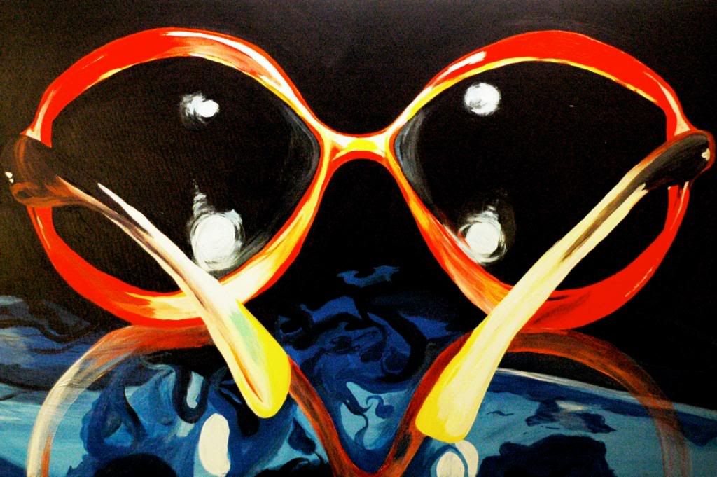 Painting Of Sunglasses