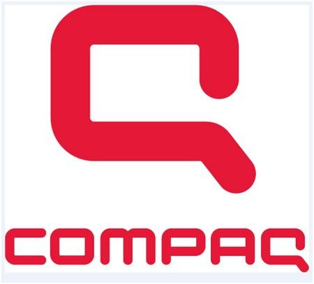 hp compaq logo. COMPAQ logo are old compaq