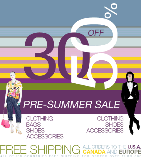 Spring Summer 2009 Sale Luisa Via Roma No Promo Code needed