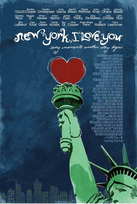 New York, I Love You movie. Valentine's Day is just around the corner 