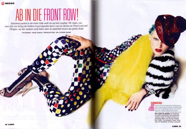 Glamour Germany, Ab In Die Front Row