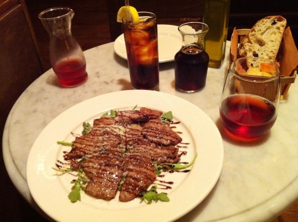 Lunch at Bar Stuzzichini, New York