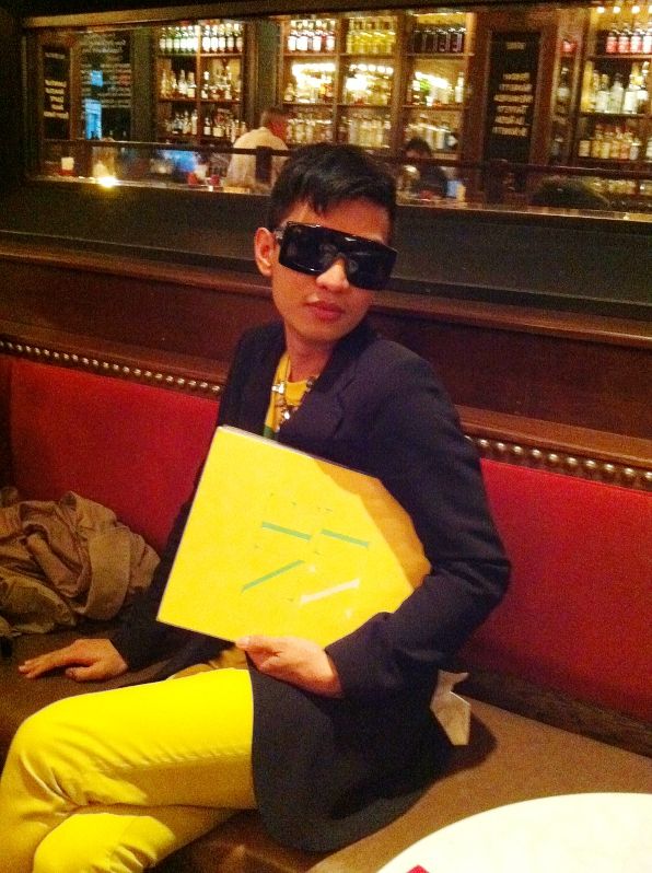Bryanboy at Bar Stuzzichini, New York