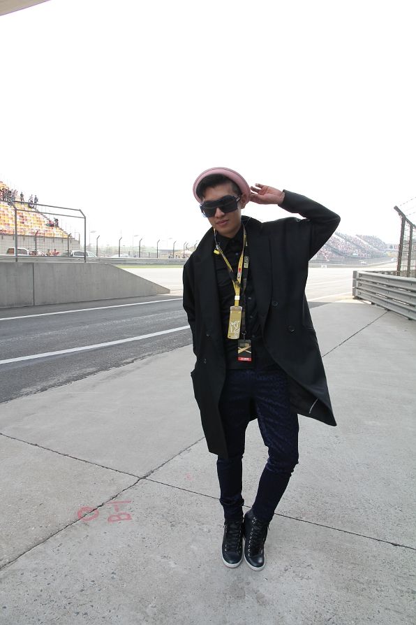 Bryanboy at Formula 1 Chinese Grand Prix Shanghai