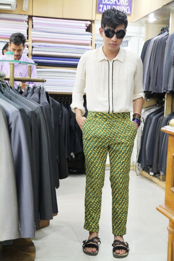 Bryanboy's tailored trousers