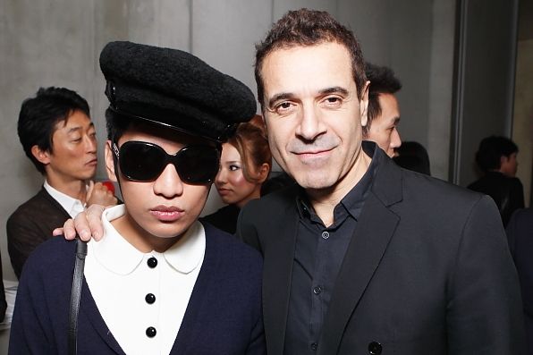 Bryanboy and Ennio Capasa at Costume National Aoyama Complex Tokyo