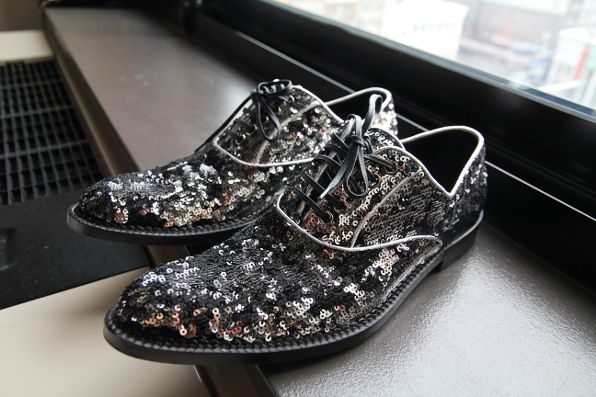 Dolce & Gabbana sequined shoes from fall/winter 2011 collection
