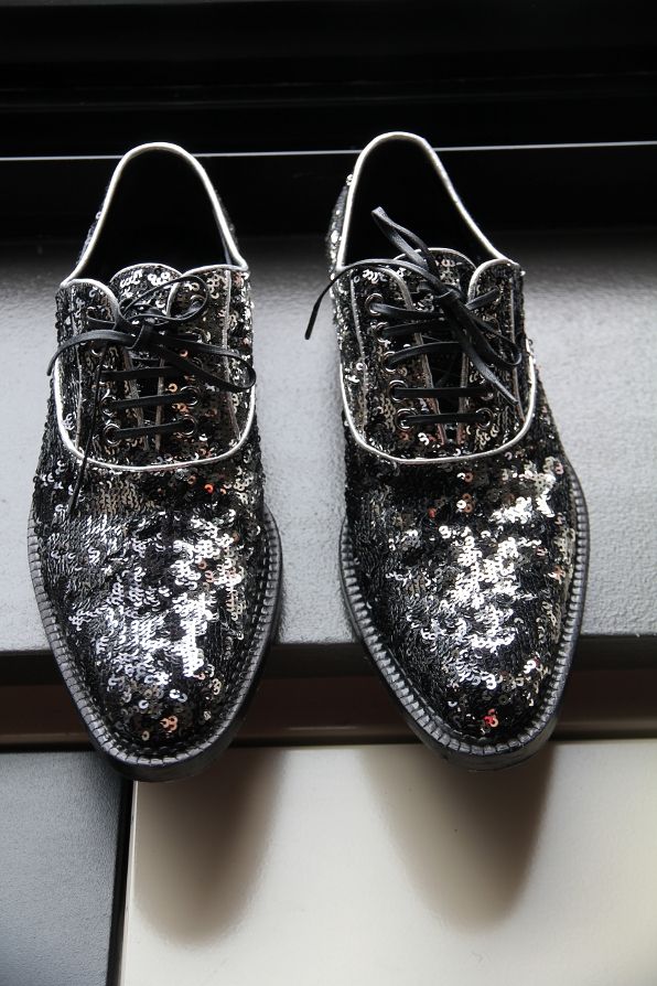 Sequined shoes from Dolce Gabbana fall/winter 2011 collection