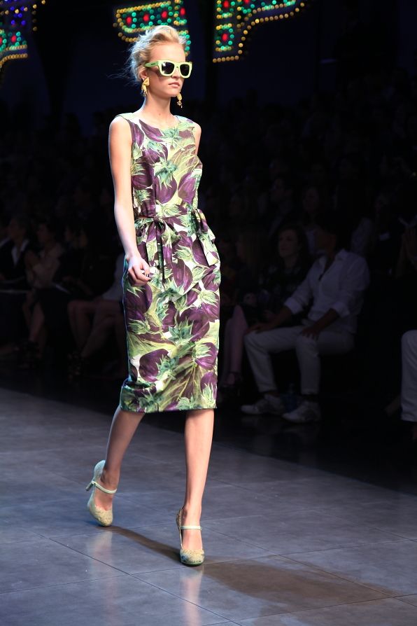 First Look - Dolce & Gabbana Fashion Show Spring Summer 2012