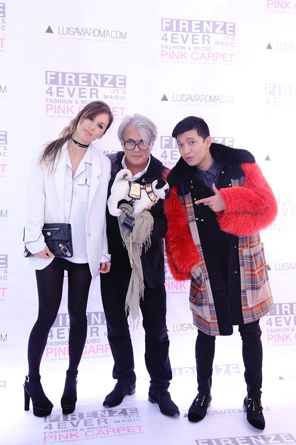Rumi Neely, Giuseppe Zanotti and Bryanboy