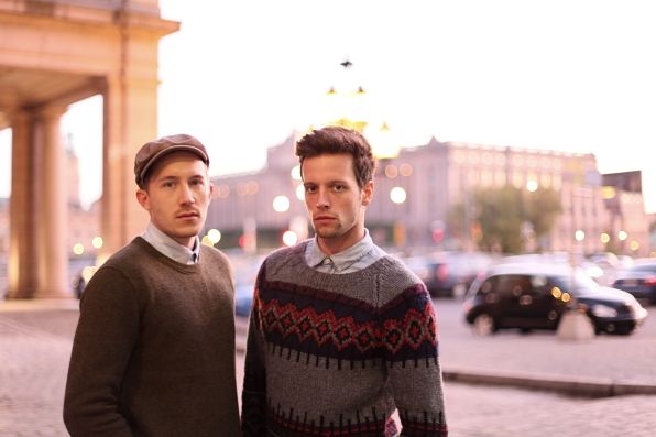 Fabian and Christian in Stockholm