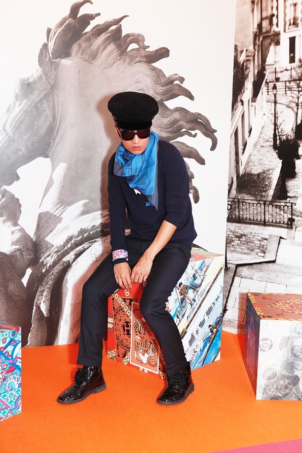 Bryanboy at Hermes for Fashion's Night Out Tokyo 2011