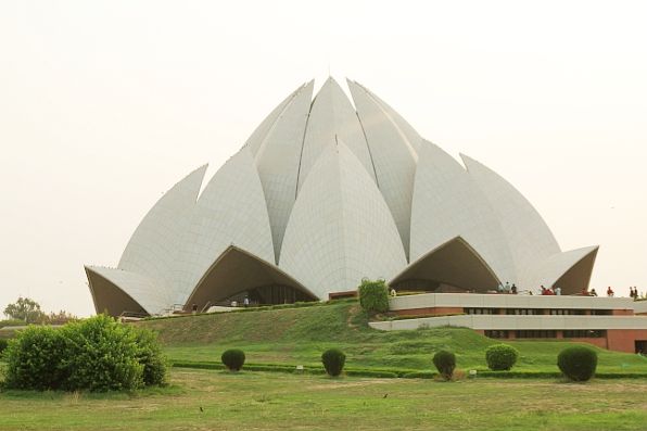 Bahai House of Worship, Lotus Temple in New Delhi, India