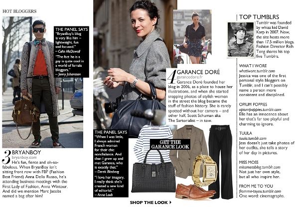Net-a-Porter Magazine Blog Power List