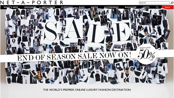 Netaporter Sale Fall Winter 2011