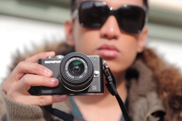 Olympus Pen Lite E-PL3 camera