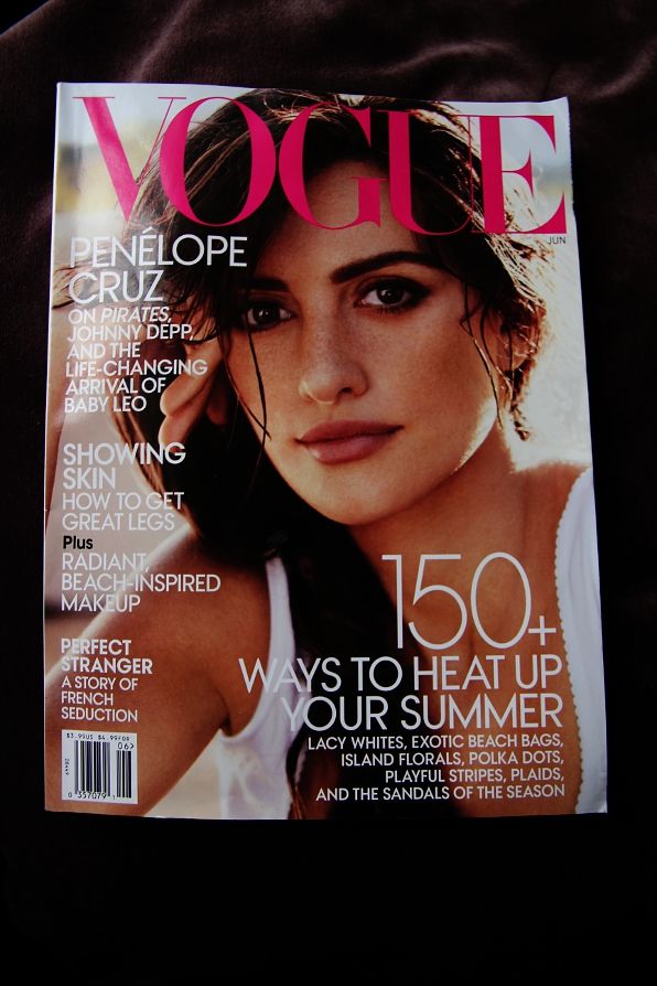 Penelope Cruz for US Vogue June 2011 cover