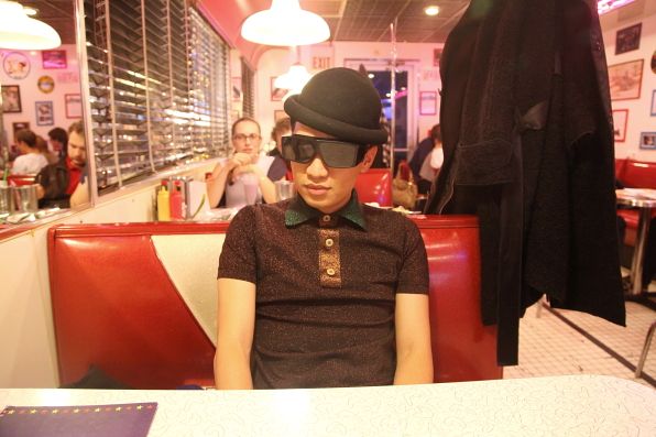 Bryanboy at Starlite Diner, Moscow