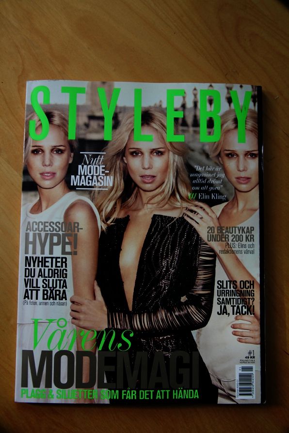Elin Kling Styleby Magazine Cover
