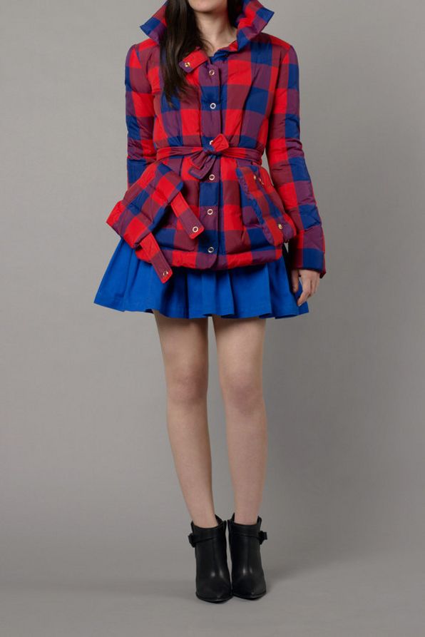 Masai-inspired jacket from Thakoon fall/winter 2011