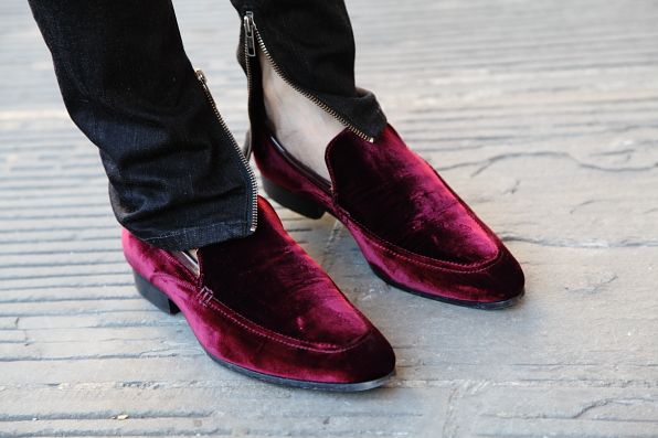 Velvet shoes by Kurt Geiger
