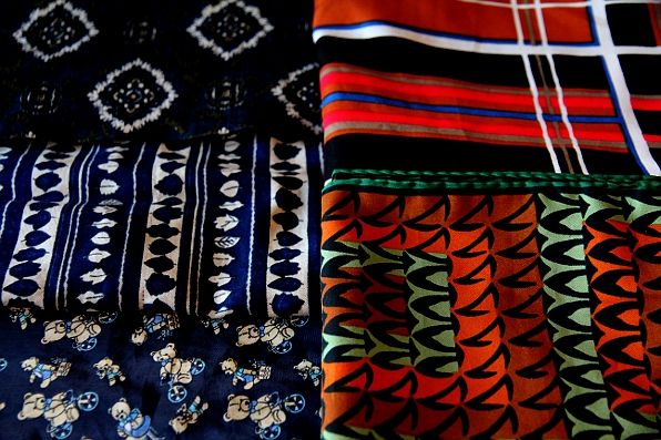 Vintage men's scarves from Herr Judit Stockholm