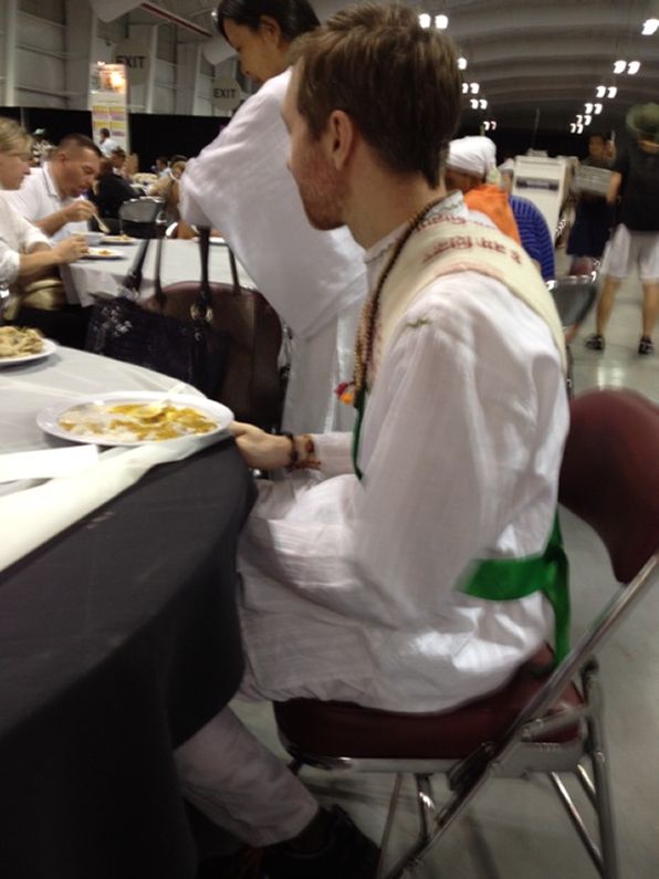 Eat Pray Love at Amma event in NYC