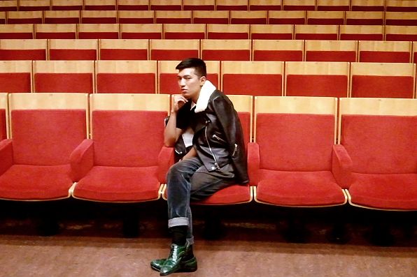 Bryanboy after a concert in Stockholm