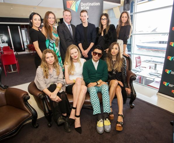 Sydney Fashion Ambassadors at Mercedes-Benz Fashion Week Australia 2012