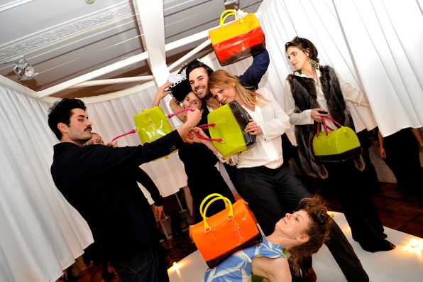 Furla Candy bags on Furla staff
