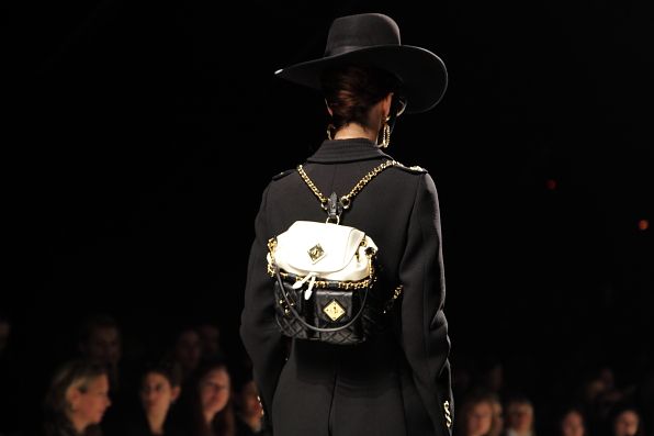 Moschino fall winter 2012 backpack