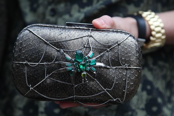 Spider clutch bag by Corto Moltedo