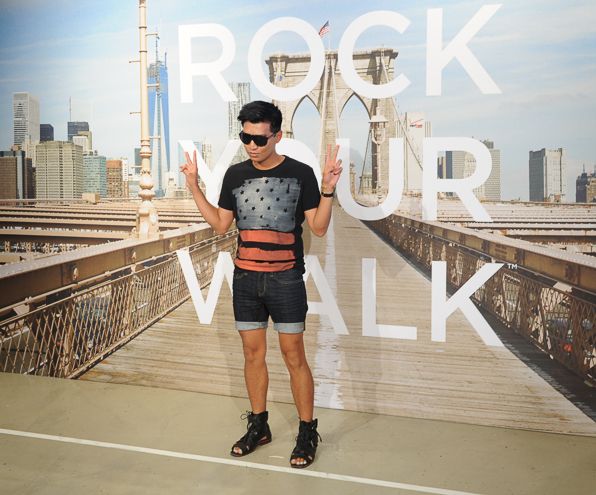 Bryanboy at American Eagle Rock Your Walk