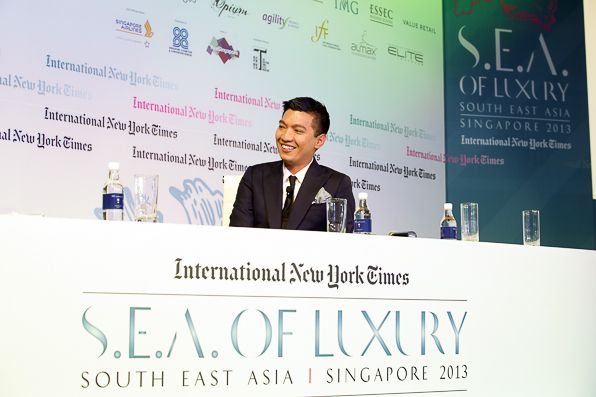 Bryanboy at INYT Luxury Conference 2013 in Singapore