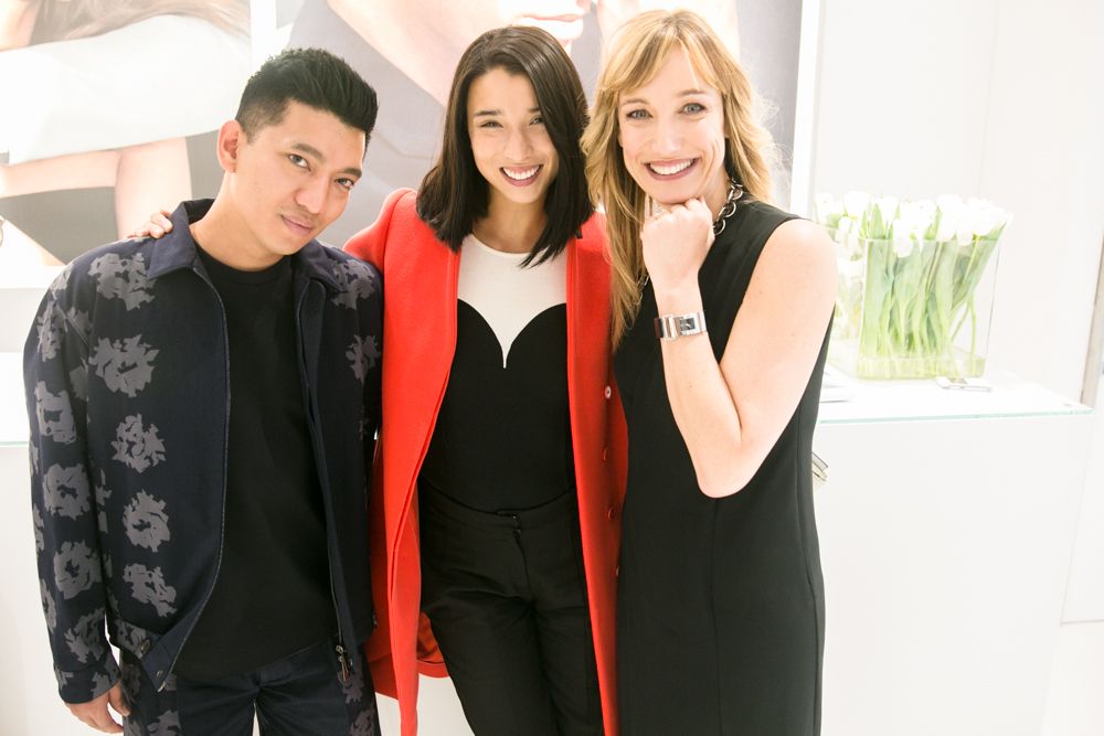 Bryanboy, Lily Kwong and Laura Burdese at Baselworld 2013