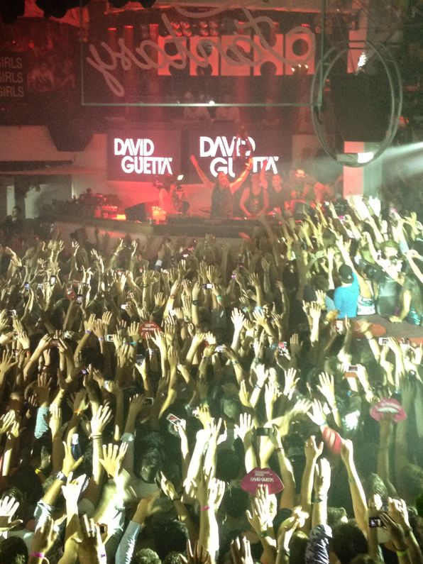 David Guetta DJing at Fuck Me I'm Famous Pacha Ibiza