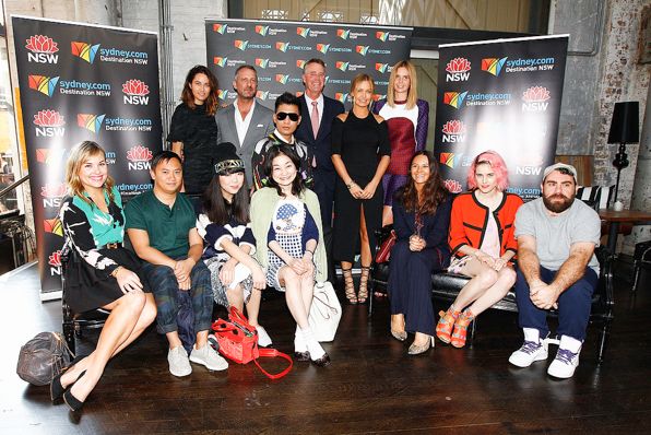 2013 Fashion Ambassadors at Mercedes-Benz Fashion Week Australia 2013 Opening