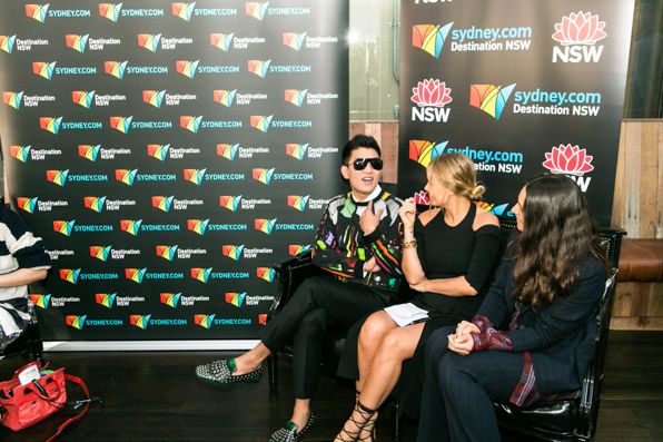 Bryanboy at Mercedes-Benz Fashion Week Australia 2013