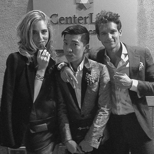 Chiara, Bryanboy and Riccardo at Socialyte Gala Awards