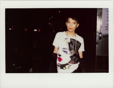 Bryanboy by Jeremy Kost backstage at Marc Jacobs Fall Winter 2009