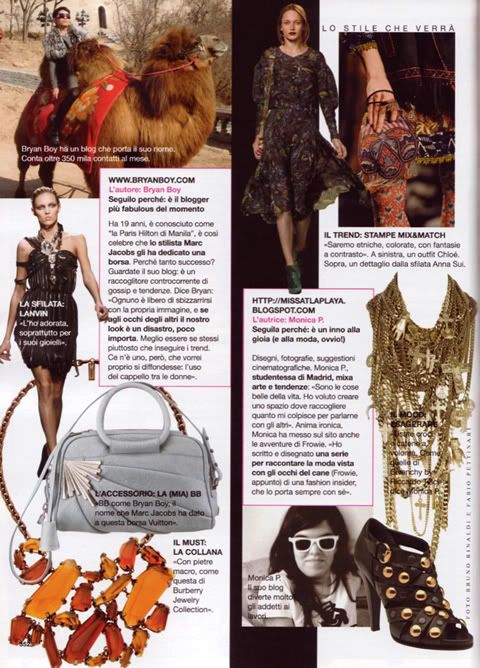 Glamour Magazine Italy, September 2008