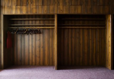 empty wardrobe